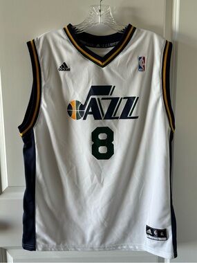 Deron Williams #8 signed Utah Jazz jersey